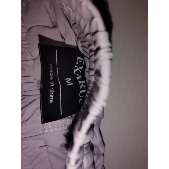 Exarus Purple Women's Sporty Gym Skorts Size Medium Good Condition Yoga - Picture 3 of 4